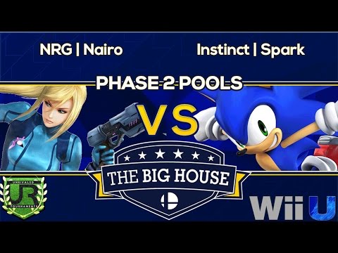 TBH6 PHASE 2 POOLS - NRG | Nairo (Zero Suit Samus) vs Instinct | Spark (Sonic) - Wii U