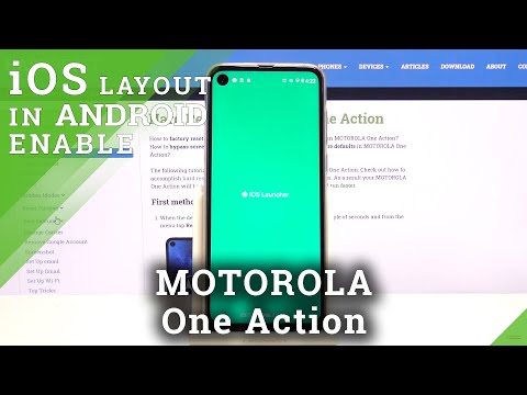 How to Download iOS Launcher on MOTOROLA One Action – Install Apple Layout