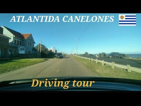 🇺🇾 ATLÁNTIDA Canelones URUGUAY☀️ conducción en COCHE 🚘 .