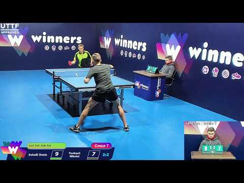 Kolodii Denis - Tovkach Nikolai WINners CUP Table Tennis 7 26.11.2020 14:45