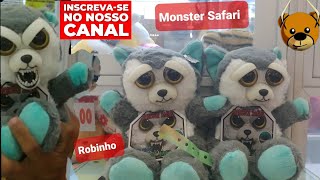 Novidade Feisty Monster Safari Lobo Lançamento Br Machine