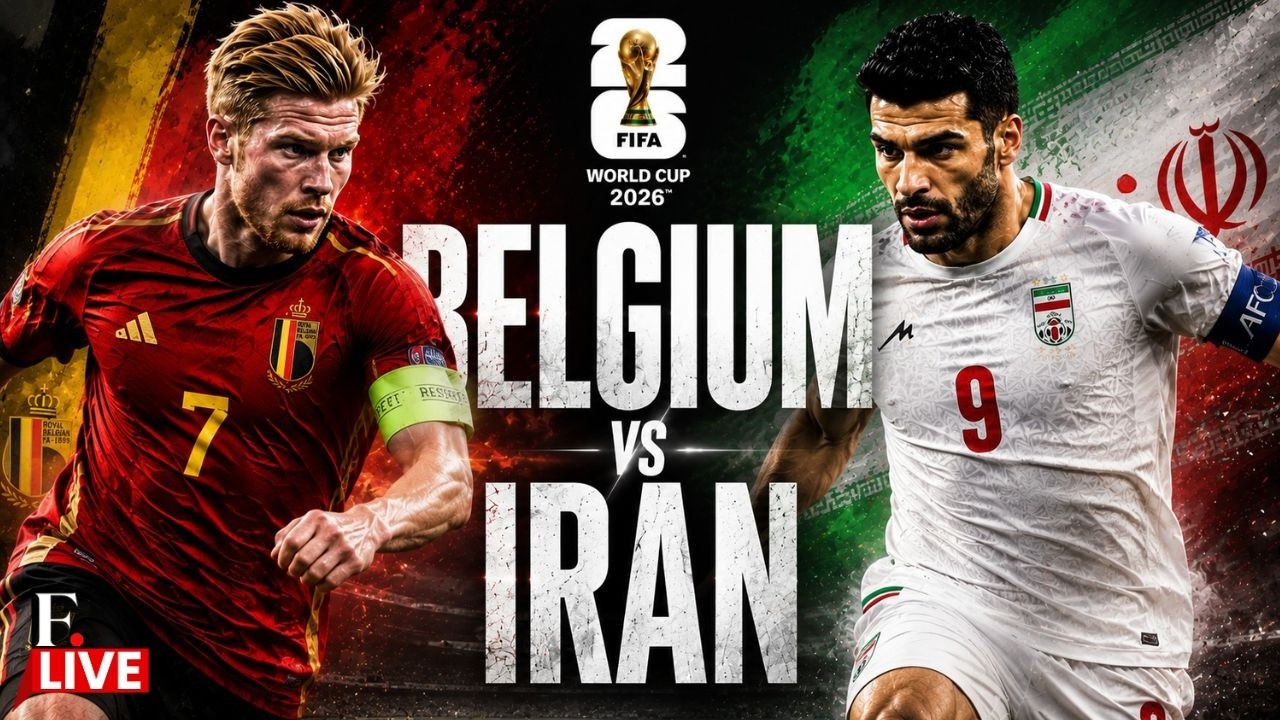 🔴Belgium vs Iran LIVE | FIFA World Cup 2026 | Kevin De Bruyne vs Mehdi Taremi | WHO WILL RULE?