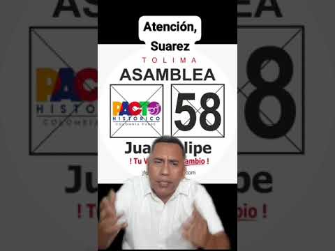 2 mil habitantes de Suarez votan Asamblea Pacto Histórico 58 #tolima