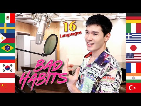 Bad Habits (Ed Sheeran) Multi-Language Cover in 16 Different Languages - Travys Kim