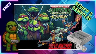 TMNT Tournament Fighters – SNES Review & Playthrough | The Best Ninja Turtles Fighting Game!