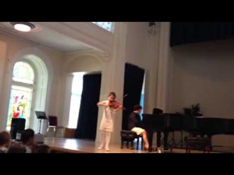 Lea performs Bach A minor