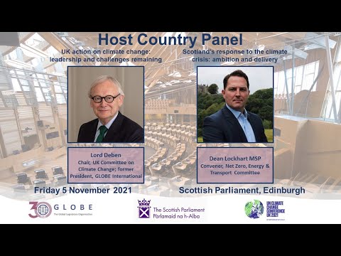 Host Country Panel | GLOBE COP26 Legislators Summit | 5 November 2021| Scottish Parliament