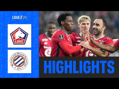 LILLE LOSC - MONTPELLIER HÉRAULT SC (1-0) - Week 25 - Ligue 1 McDonald's 24/25
