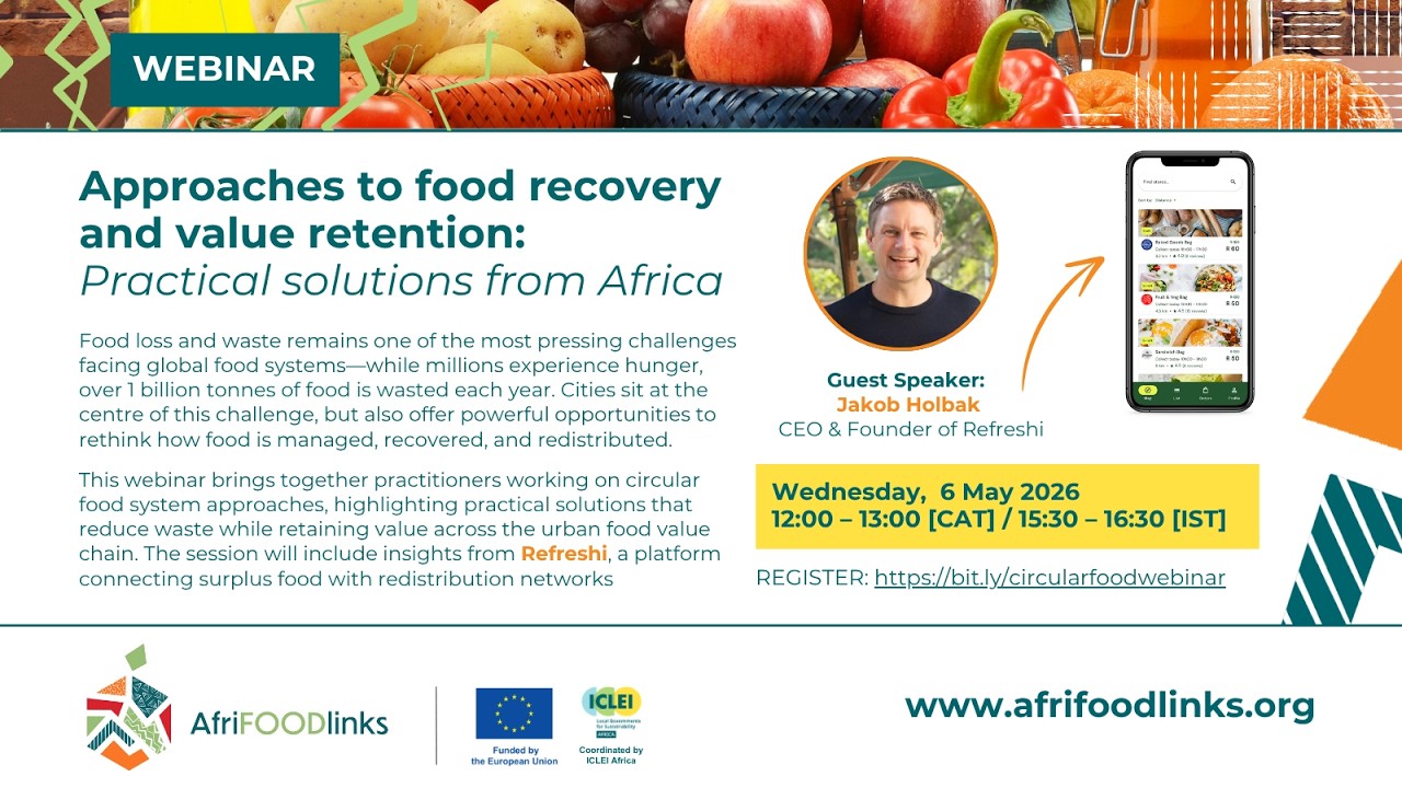 Approaches to food recovery and value retention: Practical solutions from Africa