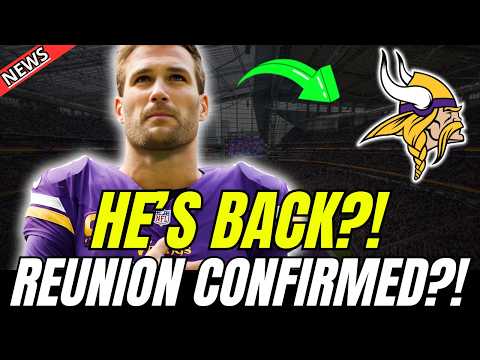 💣😮 WHAT?! Insider Confirms Kirk Cousins Reunion With Vikings?! MINNESOTA VIKINGS NEWS TODAY