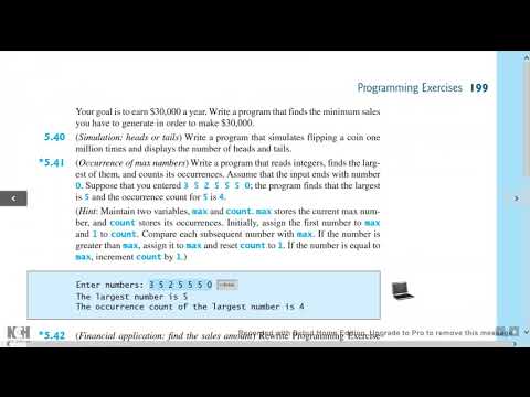 Introduction To Java Programming Exercise 5 39b