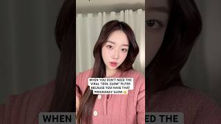 Download lagu WHEN YOU DON'T NEED THE VIRAL 'IDOL GLOW' FILTER BECAUSE YOU HAVE THAT PREGNANCY GLOW 🤭 mp3