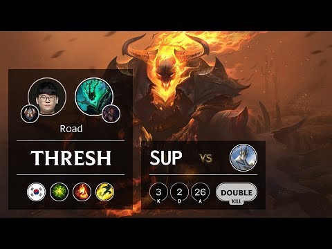 Thresh Support vs Galio - KR Challenger Patch 9.8