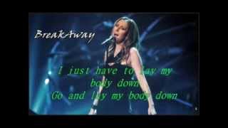Celine dion Breakaway Lyrics
