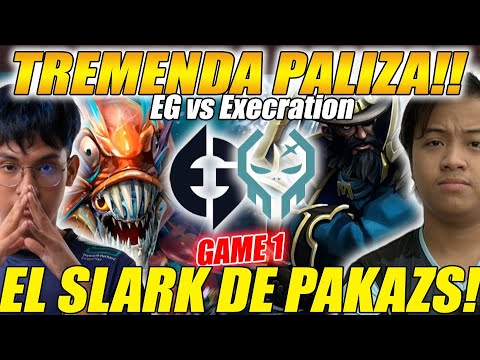 😲TREMENDA PALIZA!!😲EG vs Execration [G1/bo2] EL SLARK DE PAKAZS!  - Berlin Major 2023  | #dota2