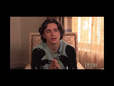 Rude interviewer makes timothee chalamet sad