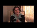 Rude Interviewer Makes Timothee Chalamet Sad