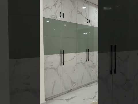 Modular Wooden Wardrobe With laminate Finish