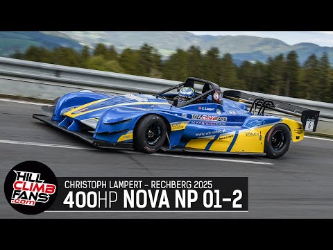 492kg 400hp ! Nova NP 01-2 Turbo - Christoph Lampert || Hill Climb Rechberg 2025 ☆