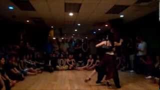 Sol and Leandro, NYC oct'13 milonga "Mala leche" dance1-2-3