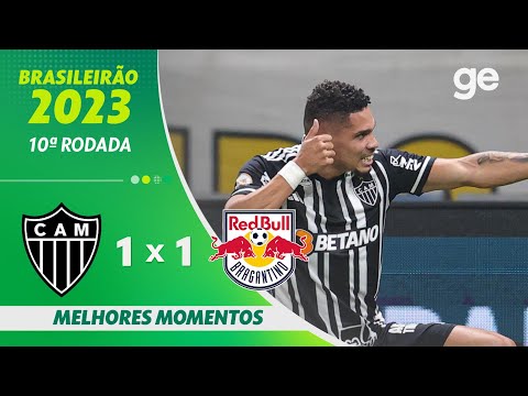 Gols e lances de Atlético Mineiro x Red Bull Bragantino