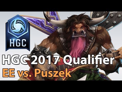 ► Heroes of the Storm Pro Play: Puszek vs. Team EE - HGC 2017 Qualifier
