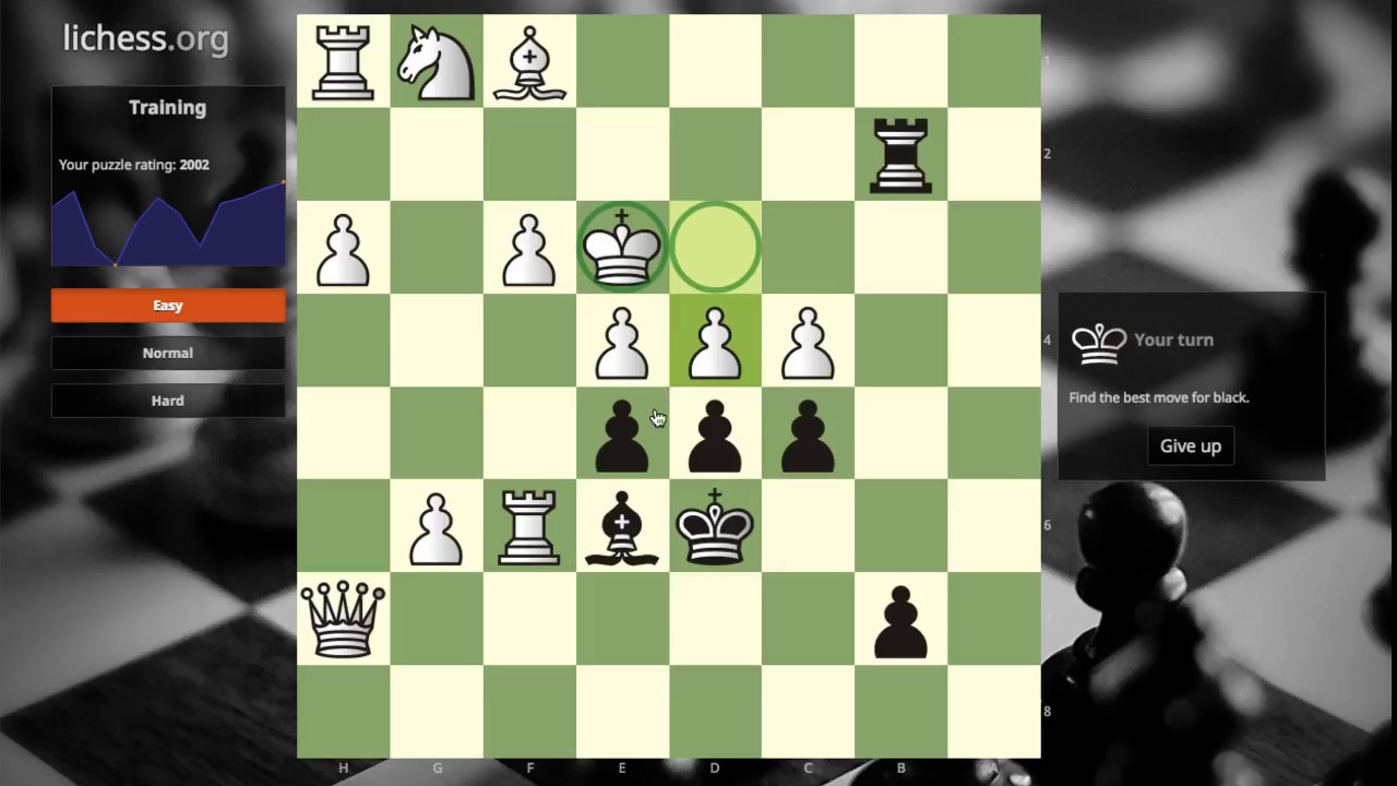 Lichess.org Training #1 - Live Commentary
