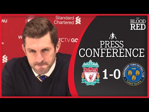 Sam Ricketts FULL Post-Match Press Conference | Liverpool 1-0 Shrewsbury Town | FA Cup