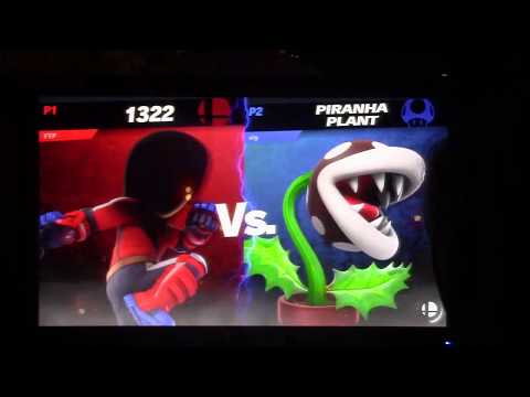 FireThePyro (Mii Brawler) vs. Signas (Piranha Plant, Wii Fit Trainer) - Losers Top 8 - TNS 103