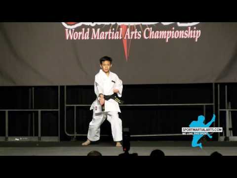 2016 Compete Internationals - Kieran Tamondong - 13 & Under Forms