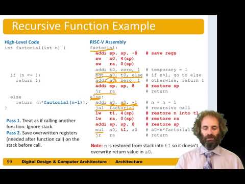 DDCA Ch6 - Part 13: Recursive Functions