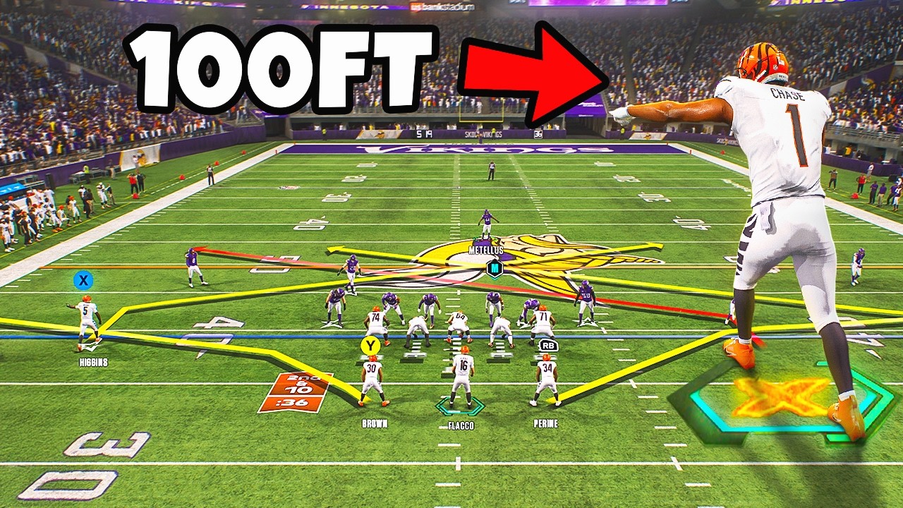 I Made Ja'marr Chase 100FT Tall