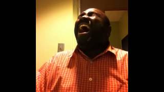 Marvin Williams sings "I Know The Lord Will Make A Way."