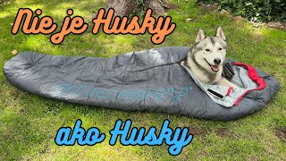 Recenzia zimného spacieho vaku Husky Anapurna.