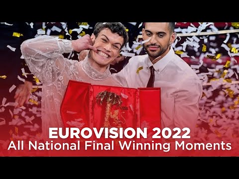 Eurovision 2022 - National Finals: All Winning Moments