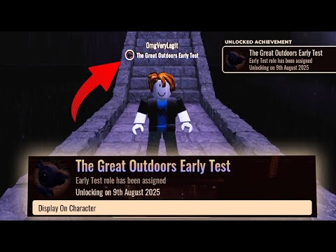 How to get Doors The Great Outdoors Update Secret Achievement Badge