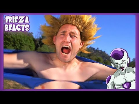 FRIEZA REACTS TO THE FRIEZA SAGA IN 5 MINUTES (DRAGONBALL Z LIVE ACTION) (SWEDED) - Mega64