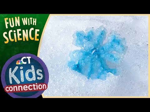 Fun With Science! How To Make A Snowflake In Your Kitchen | NBC Connecticut Kids Connection