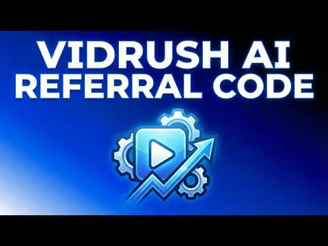 Vidrush AI Referral Code (HERE) - How to Automate Faceless YouTube Videos