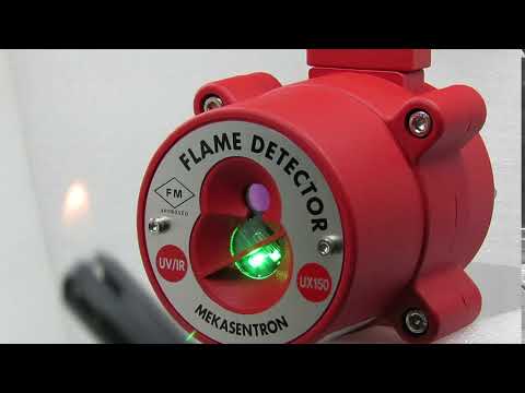 [Mekasentron Inc.] FM Approved UX150 flame detector final test before shipment