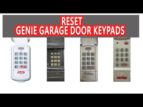 How To Reset Genie Garage Door Opener Keypad: 3 METHODS