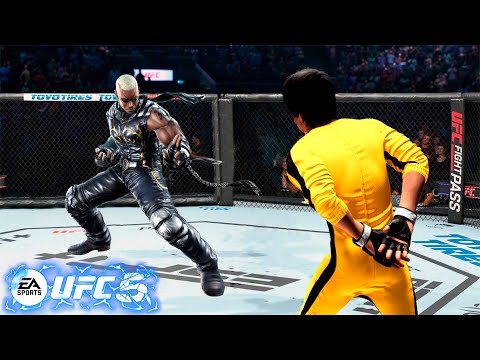 UFC5 Bruce Lee vs Raven EA Sports UFC 5