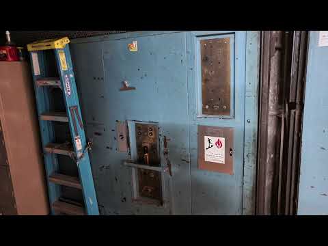 INCREDIBLE 1911 Manually Controlled Otis Traction Freight Elevators at Sibley Square, Rochester, NY
