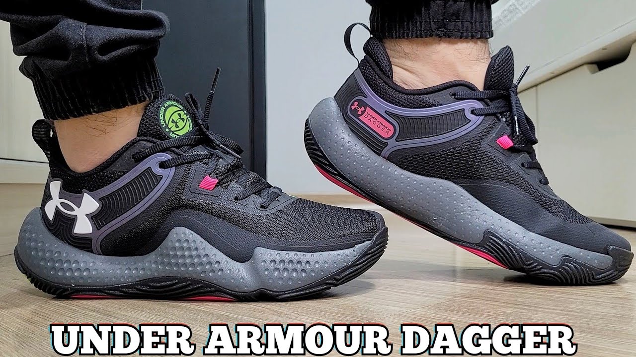 Review Tênis Under Armour Dagger Preto | Demonstração No Pé | On Feet