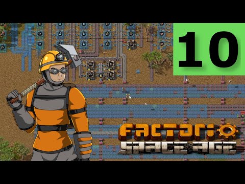 Factorio Space Age Modded #10 Starting Blue Science (weird sound)
