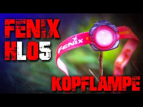 FENIX HL05 Headlamp Flashlight - Review Outdoor Test Led EDC (German)
