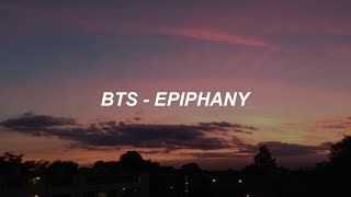 BTS (방탄소년단) &#39;Epiphany&#39; Easy Lyrics