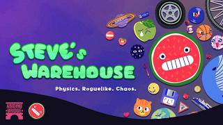 Watch and explore about Steve's Warehouse: Physics. Roguelike. Chaos.