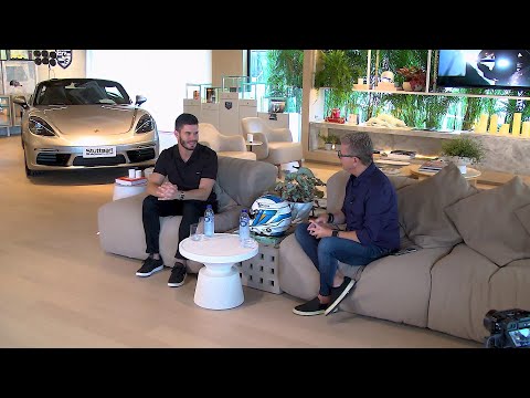 Juninho Berlanda e chandon garden spritz, no Bon Vivant de verão com Leo Coelho.