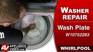 Whirlpool Washer F7e2, F7e3 or F7e4 Error - Wash Plate Repair